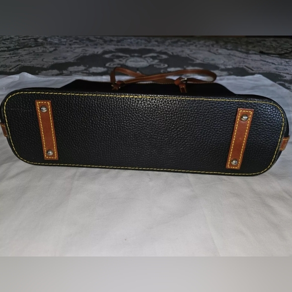 DOONEY BOURKE PEBBLE GRAIN SHOPPER TOTE BROWN - Picture 6 of 10